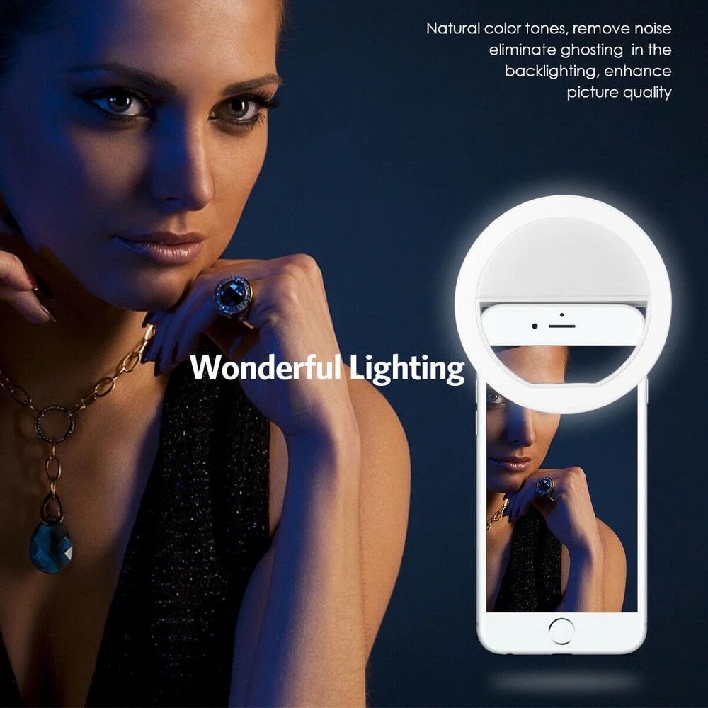 1pc USB Charge Cable LED Selfi - огляд і ціна Photography Lighting Description
