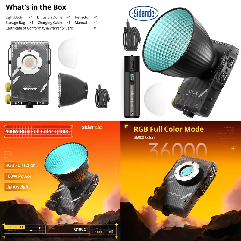 Brand For Sidande Q100C Q100Li - огляд і ціна Photography Lighting Brands