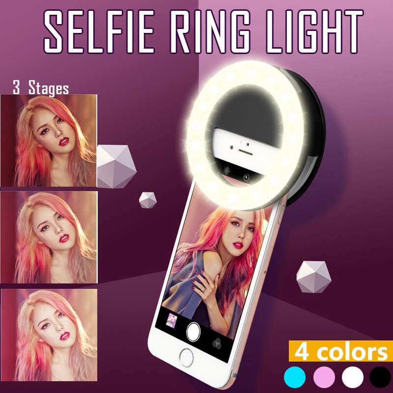 LED Selfie Ring Light 3 Level  - огляд і ціна Photography Lighting Description