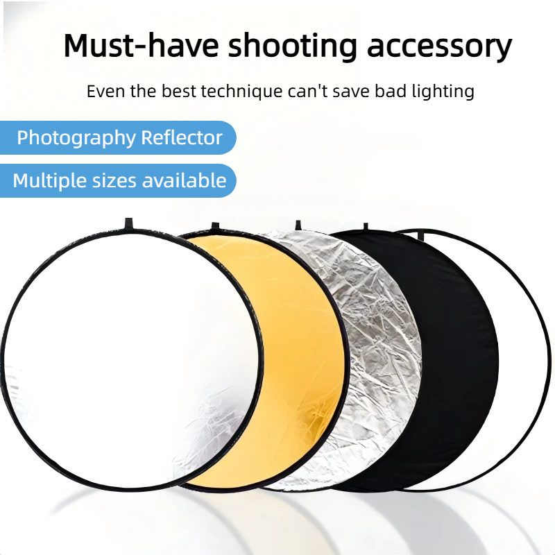 2-in-1 Dual Sided Gold Silver  - огляд і ціна Photography Lighting Kit Portable