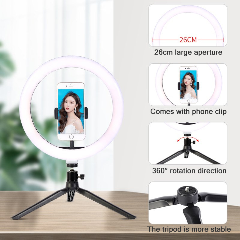 26cm 10 inch Led Ring Selfie L - огляд і ціна Photography Lighting Description