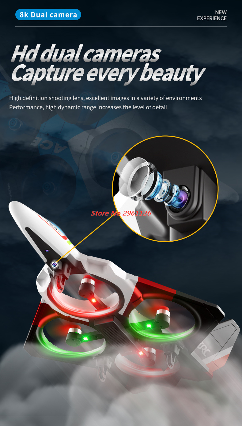 Mini Foam Drone 8K Dual Camera - огляд і ціна Photography Lighting For Beginners