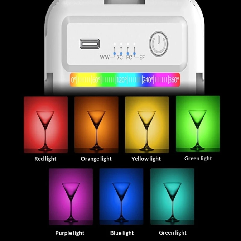 Phone Tripod Rgb Selfie Light  - огляд і ціна Photography Lighting Brands